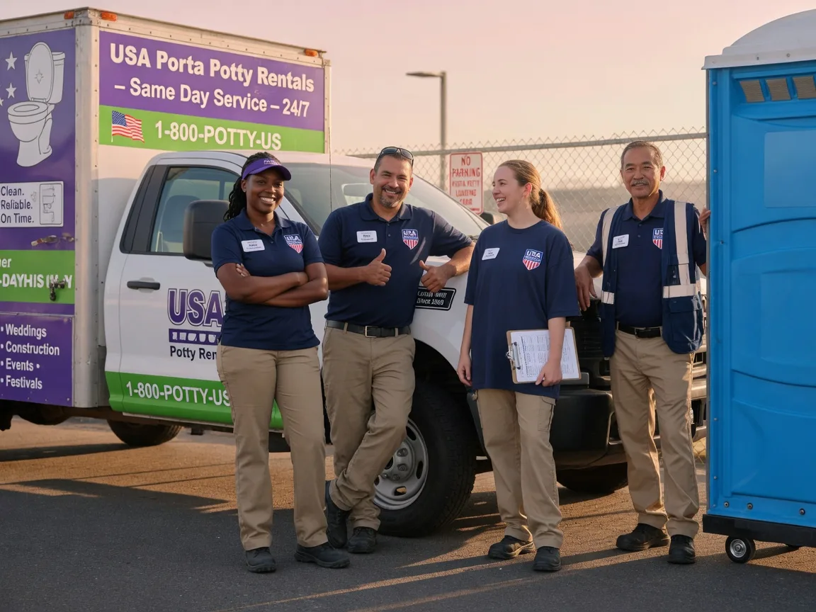 Porta Potty Rental company in Saint Louisville, OH